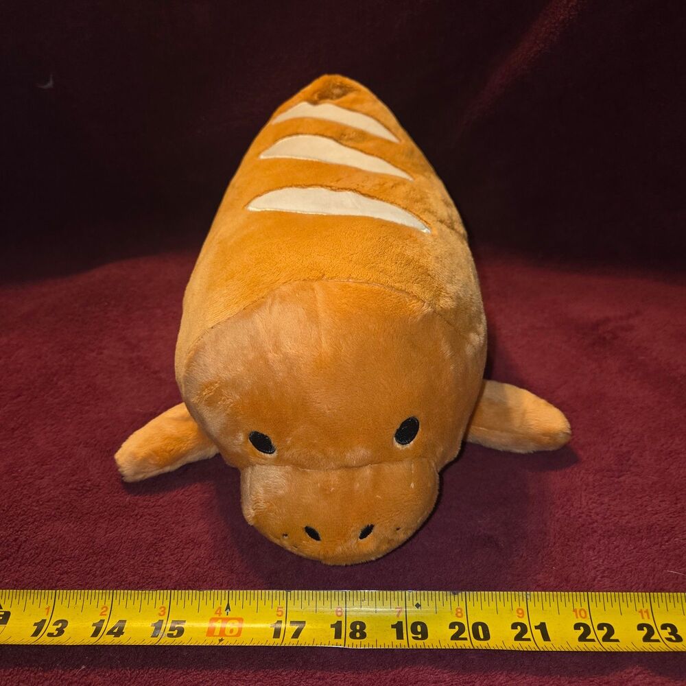 Official 180tide Louis The Baguette Manatee 14" Food Plushie Rare Sea Cow